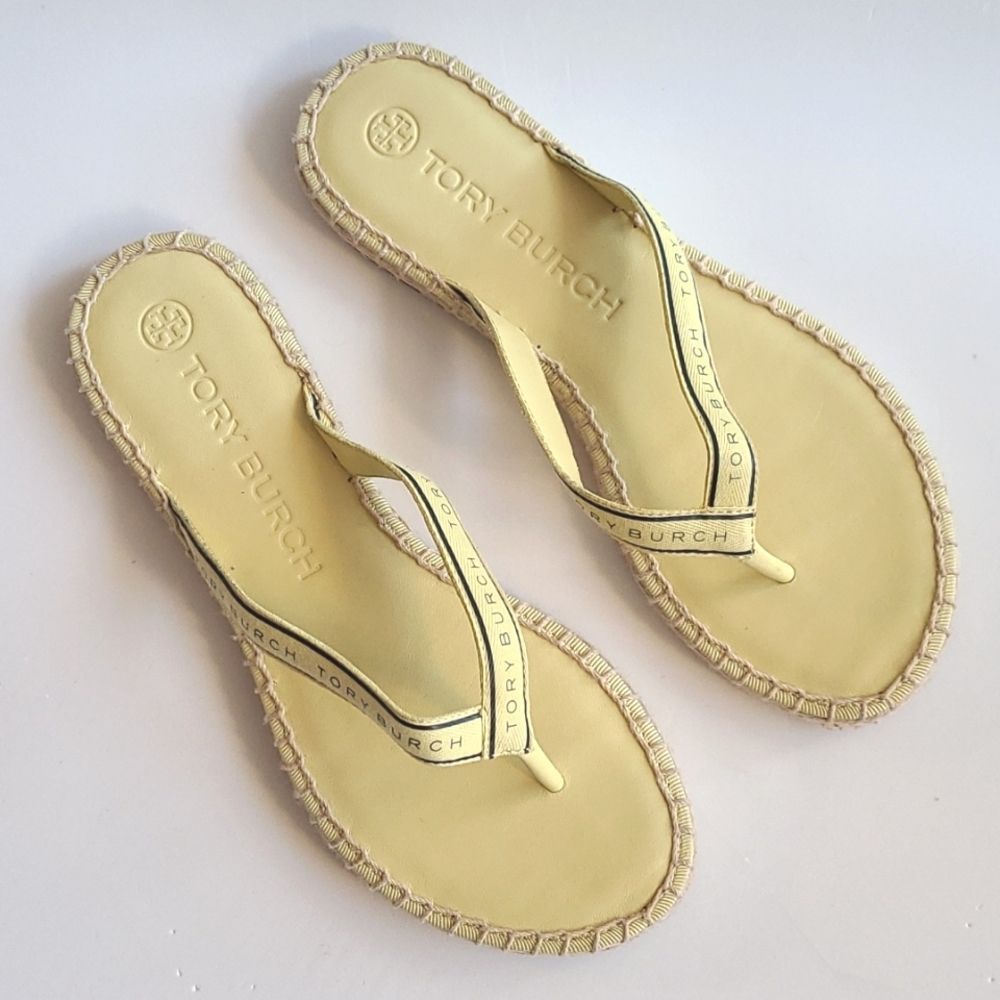 TORY BURCH Ribbon Thong Espadrille